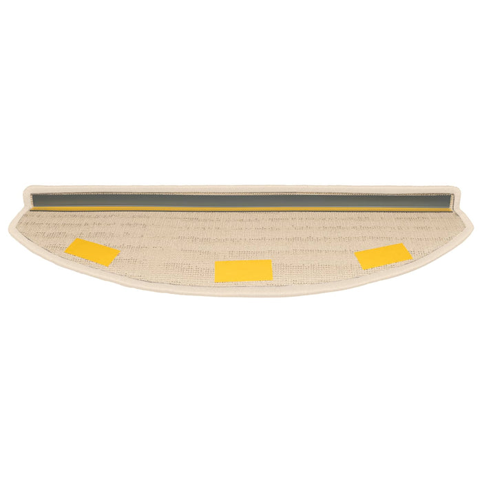 Mochete autocolante pentru scară 15 pcs Alb 80 x 24,5 x 3,5 cm - WALTI WALTI
