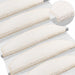 Mochete autocolante pentru scară 15 pcs Alb 80 x 24,5 x 3,5 cm - WALTI WALTI