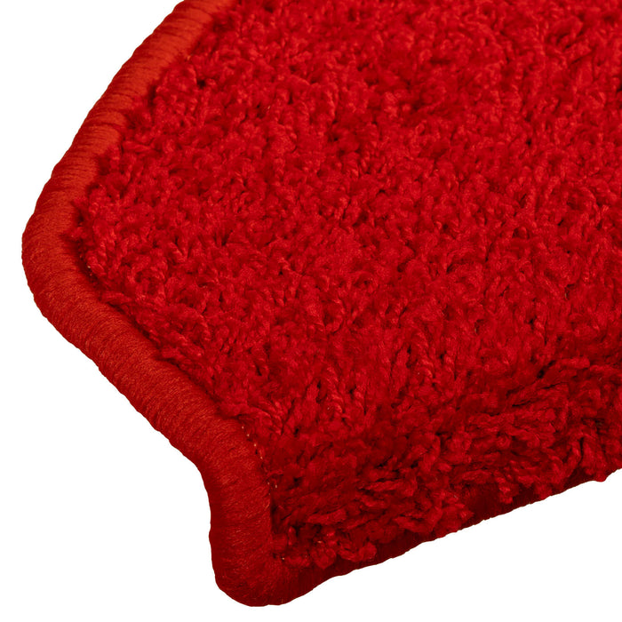 Mochete autocolante pentru scară 15 pcs Roșu 80 x 24,5 x 3,5 cm - WALTI WALTI