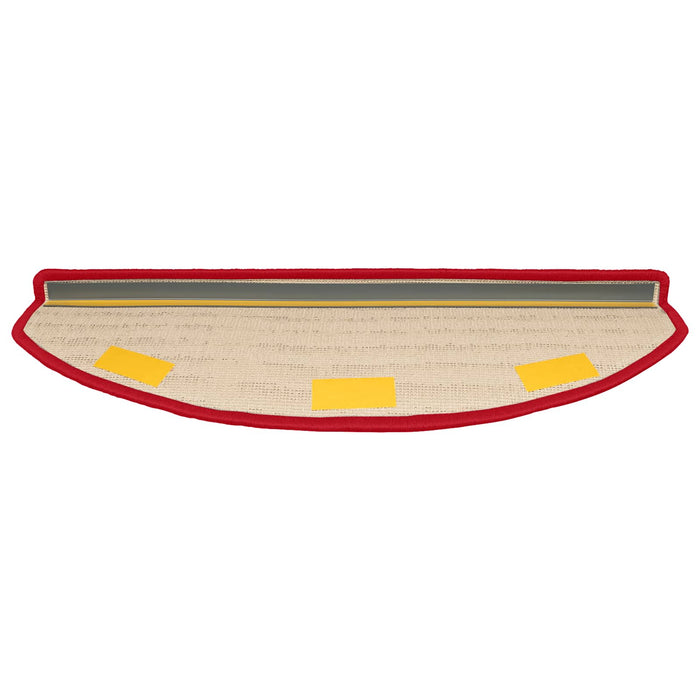 Mochete autocolante pentru scară 15 pcs Roșu 80 x 24,5 x 3,5 cm - WALTI WALTI