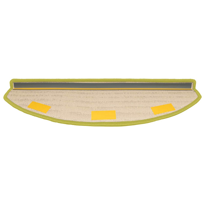 Mochete autocolante pentru scară Semicircular 15 pcs Verde - WALTI WALTI