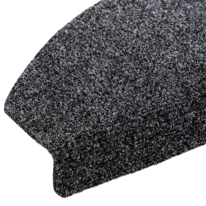 Mochete autocolante pentru scară Semicircular 15 pcs Gri închis - WALTI WALTI