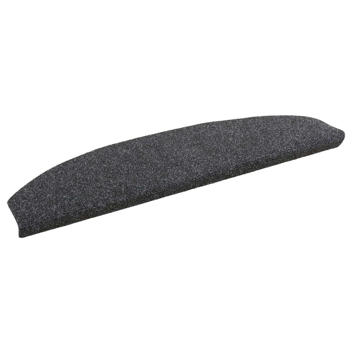 Mochete autocolante pentru scară Semicircular 15 pcs Gri închis - WALTI WALTI