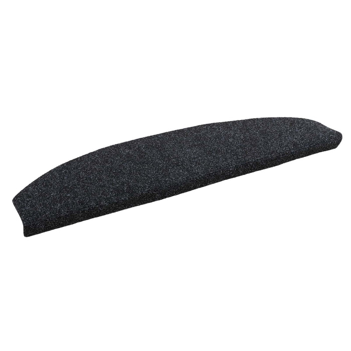 Mochete autocolante pentru scară Semicircular 15 pcs Negru - WALTI WALTI