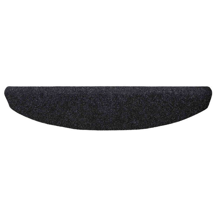 Mochete autocolante pentru scară Semicircular 15 pcs Negru - WALTI WALTI