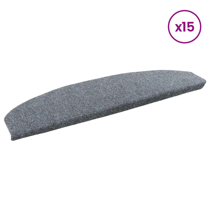 Mochete autocolante pentru scară 15 pcs Gri deschis - WALTI WALTI