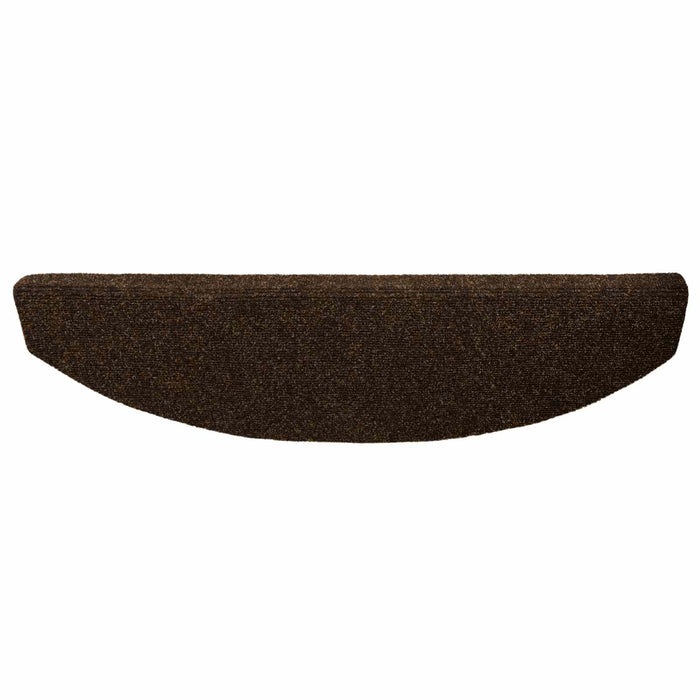 Mochete autocolante pentru scară 15 pcs Maro 80 x 24,5 x 3,5 cm - WALTI WALTI