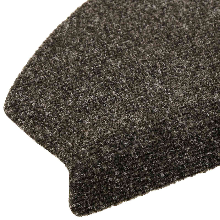Mochete autocolante pentru scară Semicircular 15 pcs Antracit - WALTI WALTI