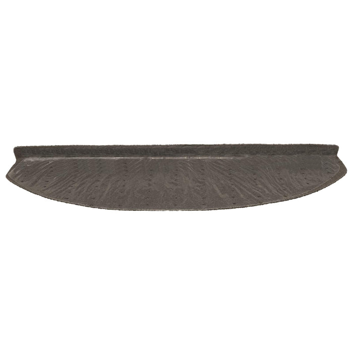 Mochete autocolante pentru scară Semicircular 15 pcs Antracit - WALTI WALTI