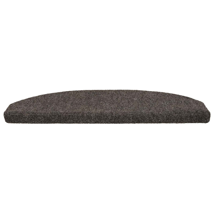 Mochete autocolante pentru scară Semicircular 15 pcs Antracit - WALTI WALTI