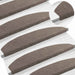 Mochete autocolante pentru scară Semicircular 15 pcs Mocca - WALTI WALTI