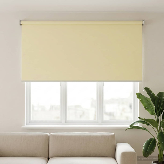 Jaluzea tip rulou cu protecție UV Crem 200 x 140 cm Poliester WALTI
