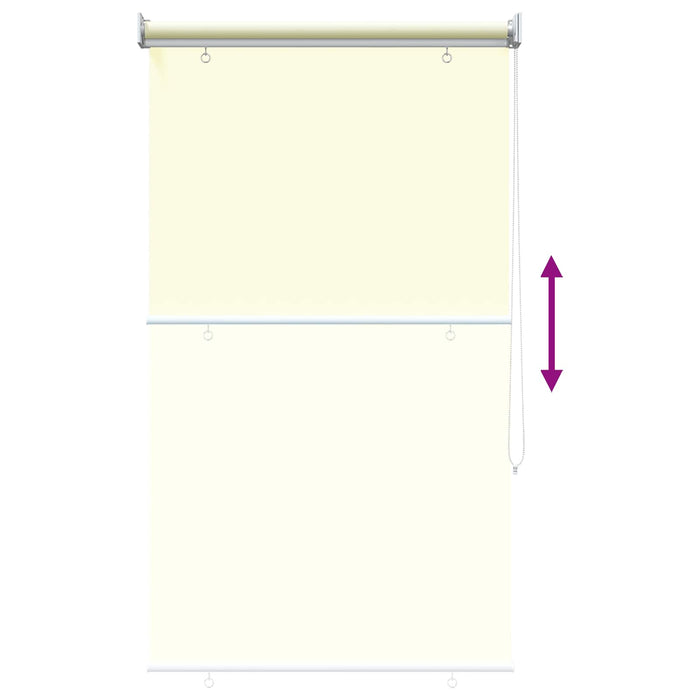 Jaluzea tip rulou cu protecție UV Crem 80 x 230 cm Poliester WALTI