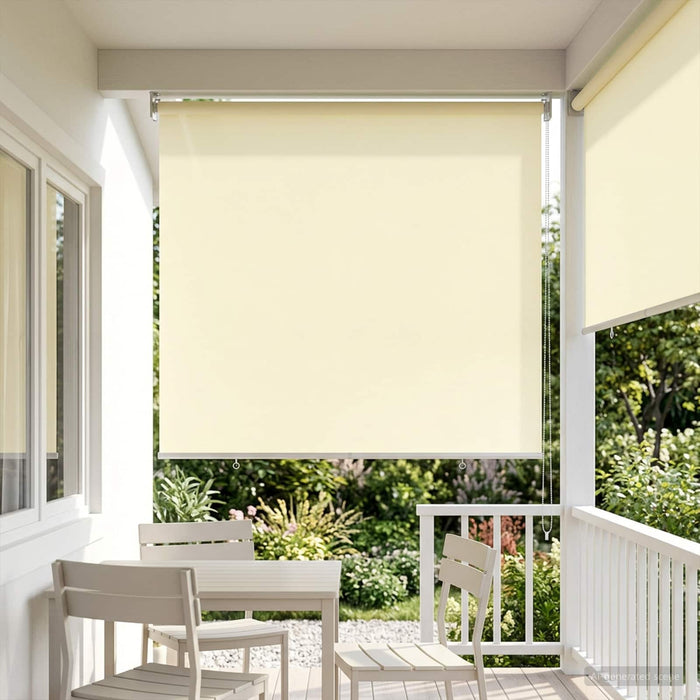 Jaluzea tip rulou cu protecție UV Crem 100 x 230 cm Poliester WALTI