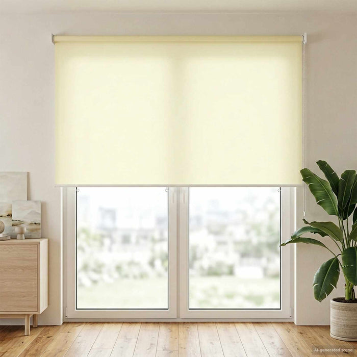 Rulou exterior protecție UV Crem 185 x 230 cm (L x H) Poliester WALTI