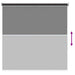 Rulou exterior protecție UV Antracit 100 x 230 cm (L x H) - WALTI WALTI