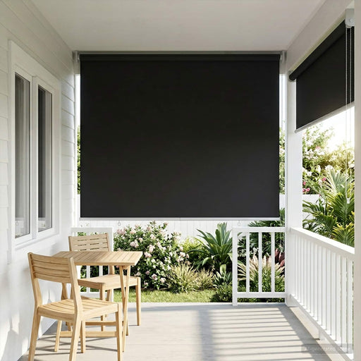 Rulou exterior protecție UV Antracit 145 x 230 cm (L x Î) - WALTI WALTI
