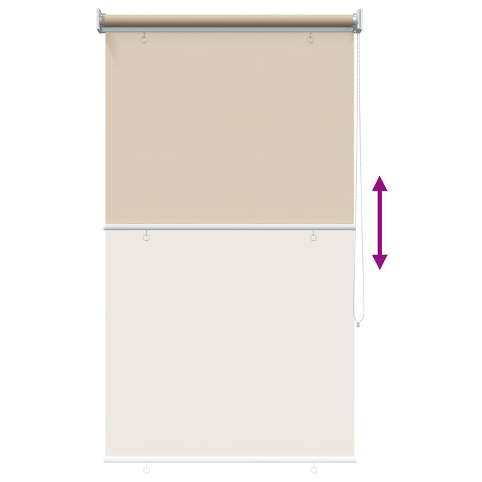 Rulou exterior protecție UV Bej 65 x 140 cm (L x H) Poliester WALTI
