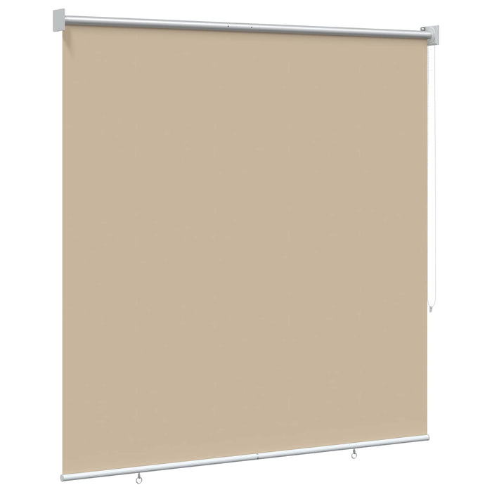 Rulou exterior protecție UV Bej 145 x 140 cm (L x I) Poliester WALTI