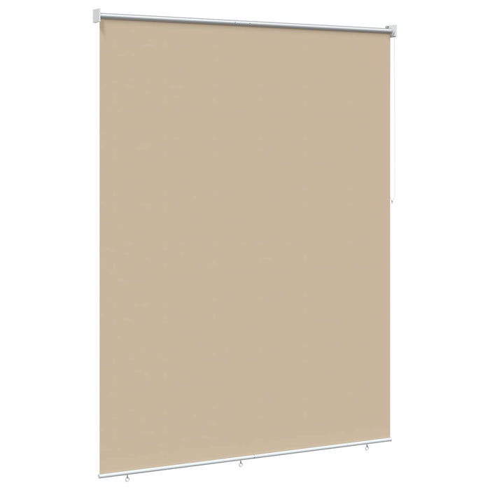 Rulou exterior protecție UV Bej 185 x 140 cm (L x H) Poliester WALTI