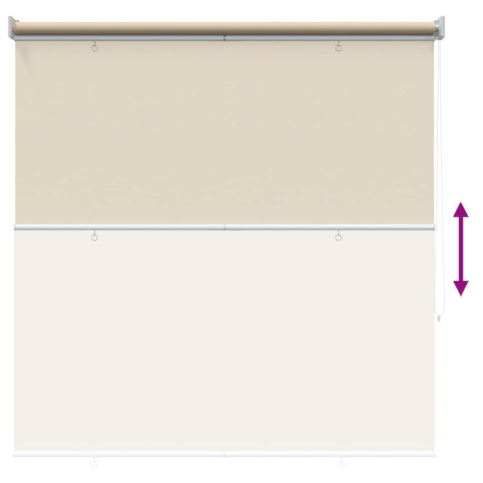 Rulou exterior protecție UV Bej 145 x 230 cm (L x Î) Poliester WALTI