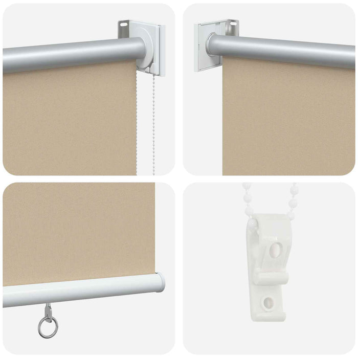 Rulou exterior protecție UV Bej 165 x 230 cm (L x H) Poliester WALTI