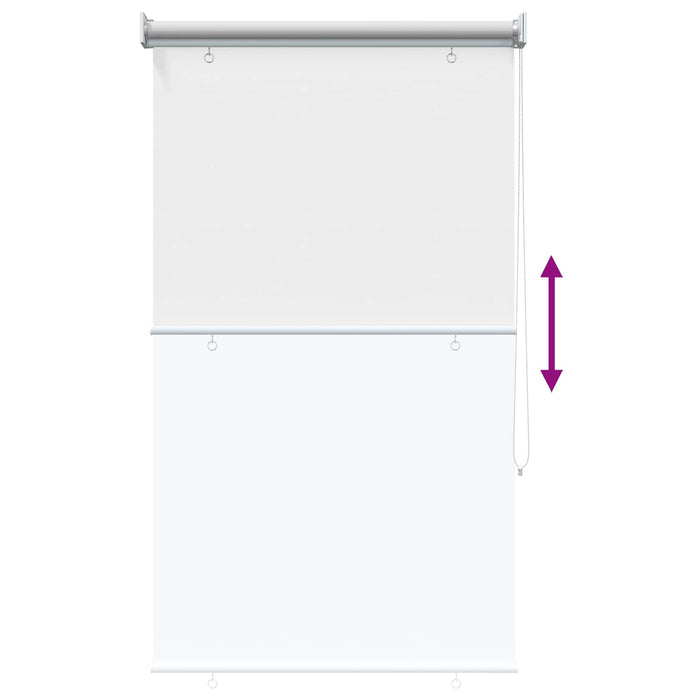 Rulou exterior protecție UV Alb 65 x 140 cm (L x H) Poliester WALTI