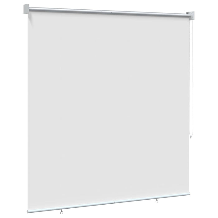 Rulou exterior protecție UV Alb 125 x 140 cm (L x H) Poliester WALTI