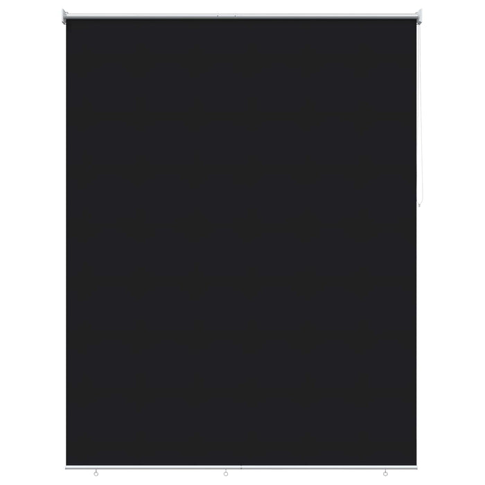 Jaluzea tip rulou cu protecție UV Negru 180 x 140 cm Poliester - WALTI WALTI