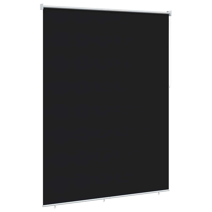 Jaluzea tip rulou cu protecție UV Negru 200 x 140 cm Poliester - WALTI WALTI