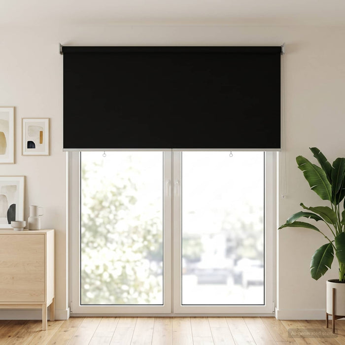Rulou exterior protecție UV Negru 105 x 230 cm (L x H) WALTI