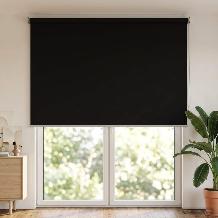 Rulou exterior protecție UV Negru 185 x 230 cm (L x H) WALTI