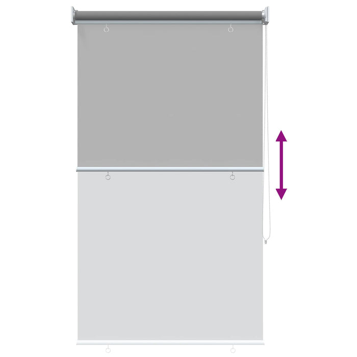 Rulou exterior protecție UV Gri deschis 85 x 140 cm (L x H) WALTI