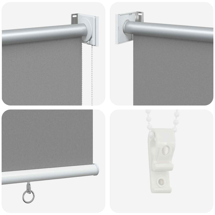 Rulou exterior protecție UV Gri deschis 105 x 140 cm (L x H) WALTI