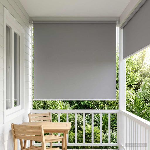 Rulou exterior protecție UV Gri deschis 100 x 230 cm (L x H) - WALTI WALTI