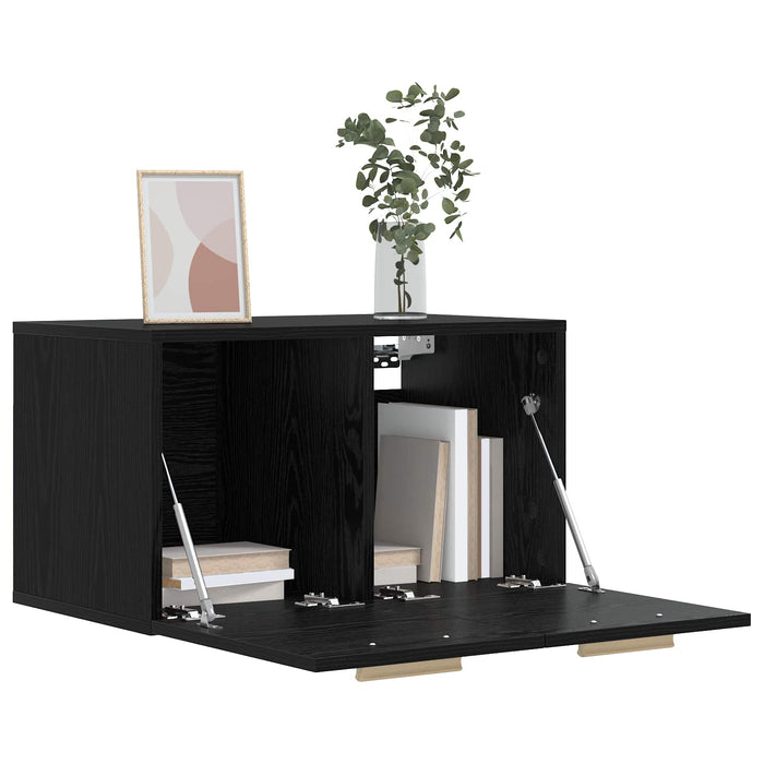Dulap de perete Stejar negru 60 x 36,5 x 35 cm Lemn prelucrat WALTI