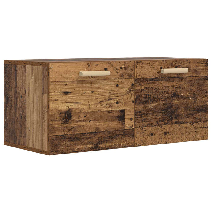 Dulap de perete Montare pe perete Lemn vechi 80 x 36,5 x 35 cm WALTI