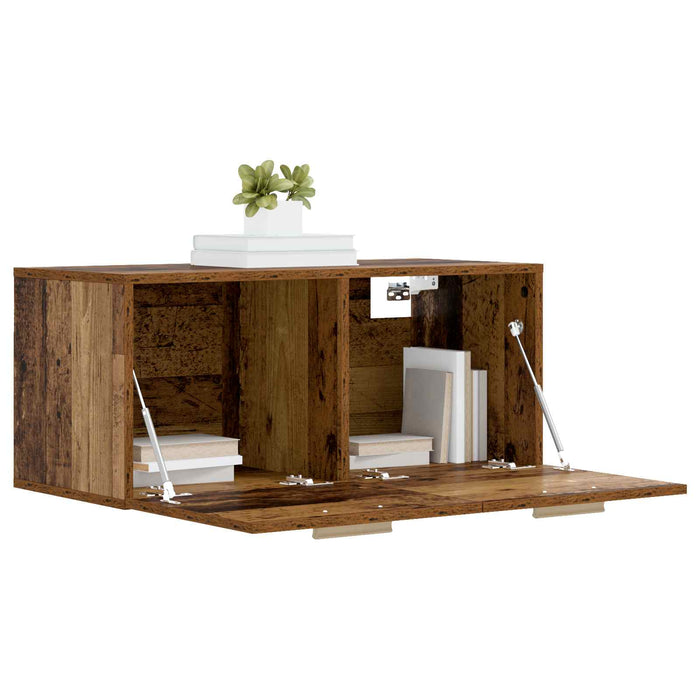 Dulap de perete Montare pe perete Lemn vechi 80 x 36,5 x 35 cm WALTI