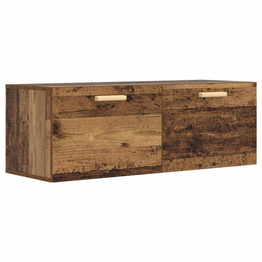 Dulap de perete Lemn vechi 100 x 36,5 x 35 cm Lemn prelucrat - WALTI WALTI