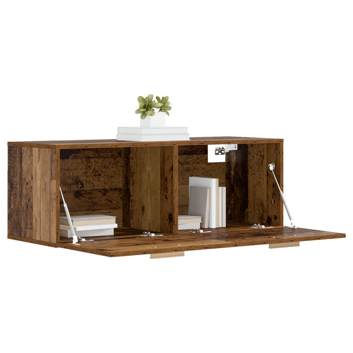 Dulap de perete Lemn vechi 100 x 36,5 x 35 cm Lemn prelucrat WALTI