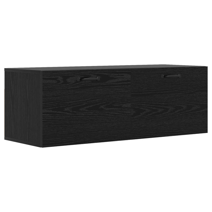 Dulap de perete Stejar negru 100 x 36,5 x 35 cm Lemn prelucrat WALTI