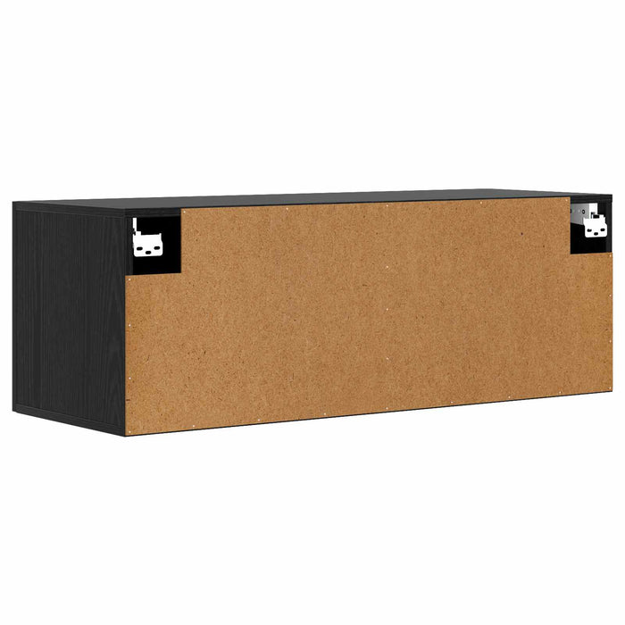 Dulap de perete Stejar negru 100 x 36,5 x 35 cm Lemn prelucrat WALTI