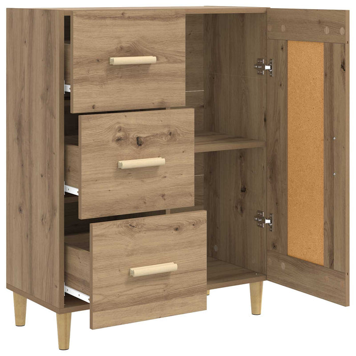 Bufet Stejar Artizanal 69,5 x 34 x 90 cm Lemn prelucrat WALTI