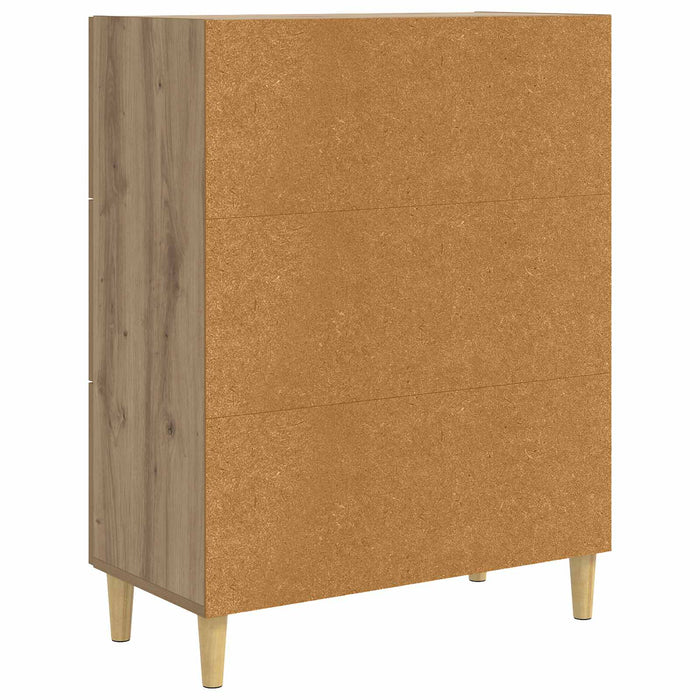 Bufet Stejar Artizanal 69,5 x 34 x 90 cm Lemn prelucrat WALTI