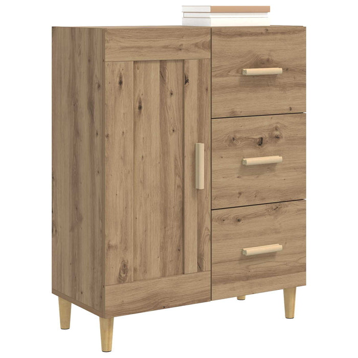 Bufet Stejar Artizanal 69,5 x 34 x 90 cm Lemn prelucrat WALTI