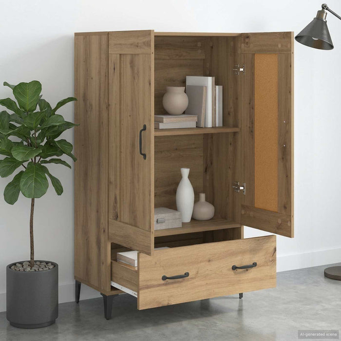 Bufet Stejar Artizanal 70 x 31 x 115 cm Lemn prelucrat - WALTI WALTI