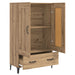 Bufet Stejar Artizanal 70 x 31 x 115 cm Lemn prelucrat - WALTI WALTI