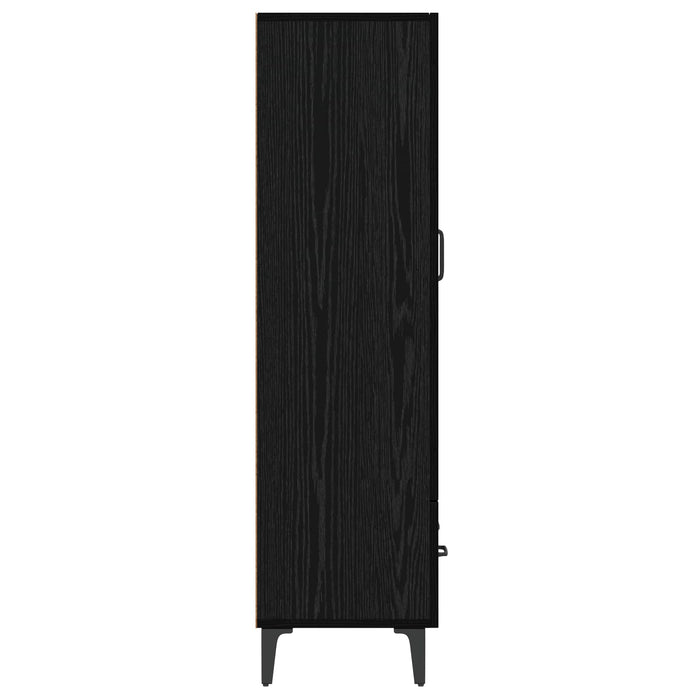 Bufet Stejar Negru 70 x 31 x 115 cm Lemn prelucrat WALTI
