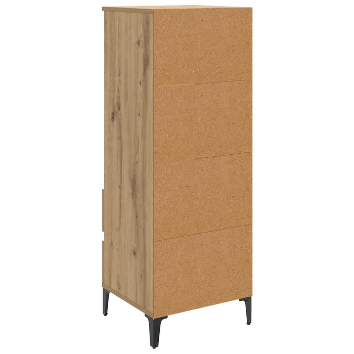 Bufet Stejar Artizanal 40 x 36 x 110 cm Lemn prelucrat WALTI