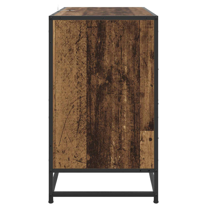 Dulap cu sertare 3-Drawer Lemn vechi 70 x 41 x 70 cm WALTI